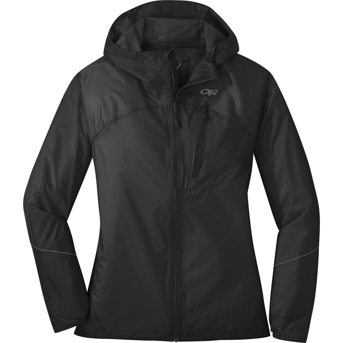 Women&#39;s Helium Rain Jacket-Outdoor Research-Black-S-Uncle Dan&#39;s, Rock/Creek, and Gearhead Outfitters