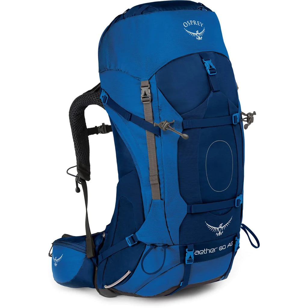 Photo of blue backpack