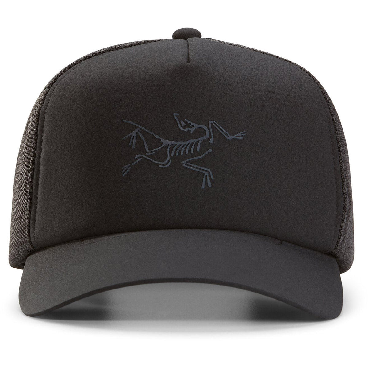 Bird Curved Brim Trucker Hat-Arc&#39;teryx-Black-Uncle Dan&#39;s, Rock/Creek, and Gearhead Outfitters