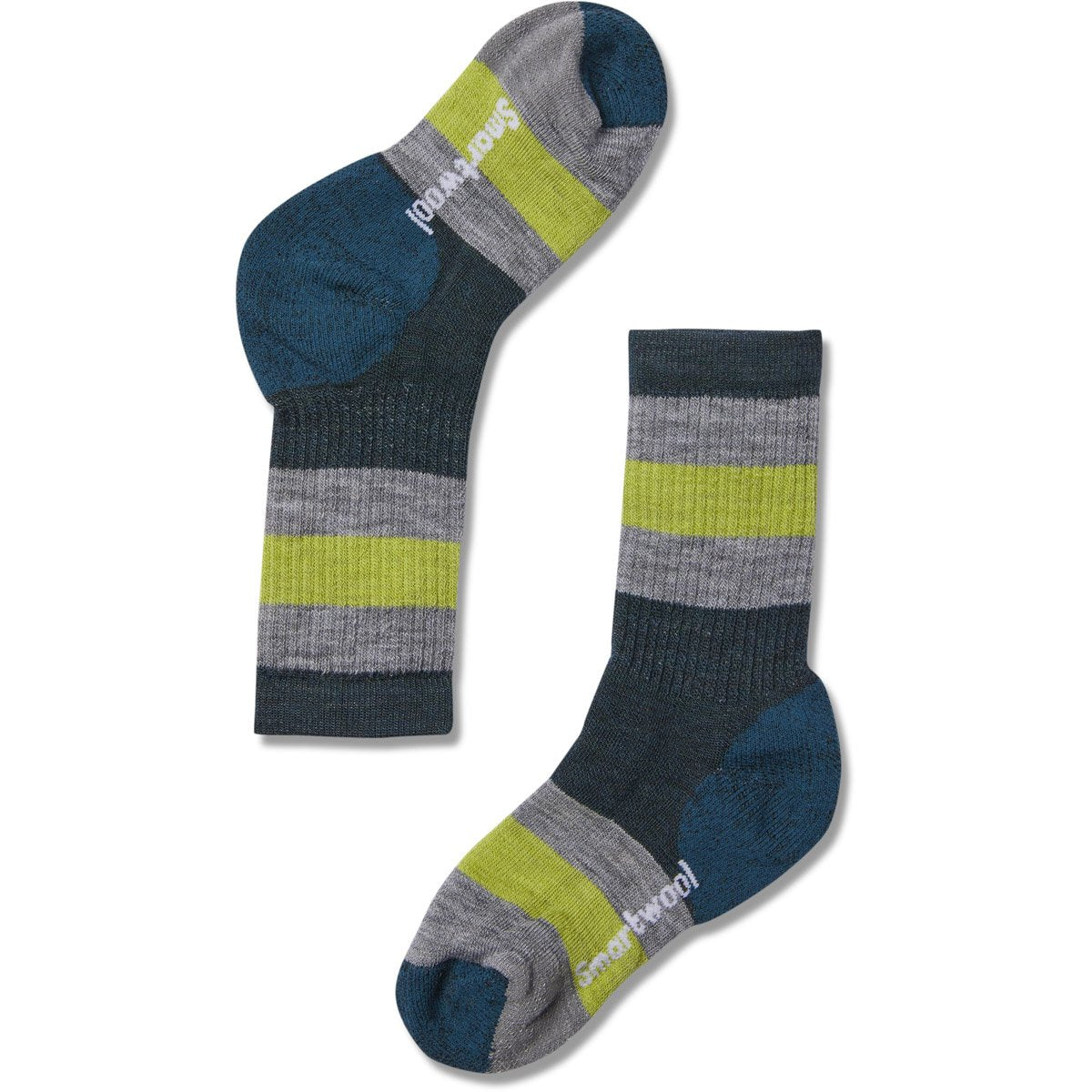 Kids&#39; Hike Medium Striped Crew Socks